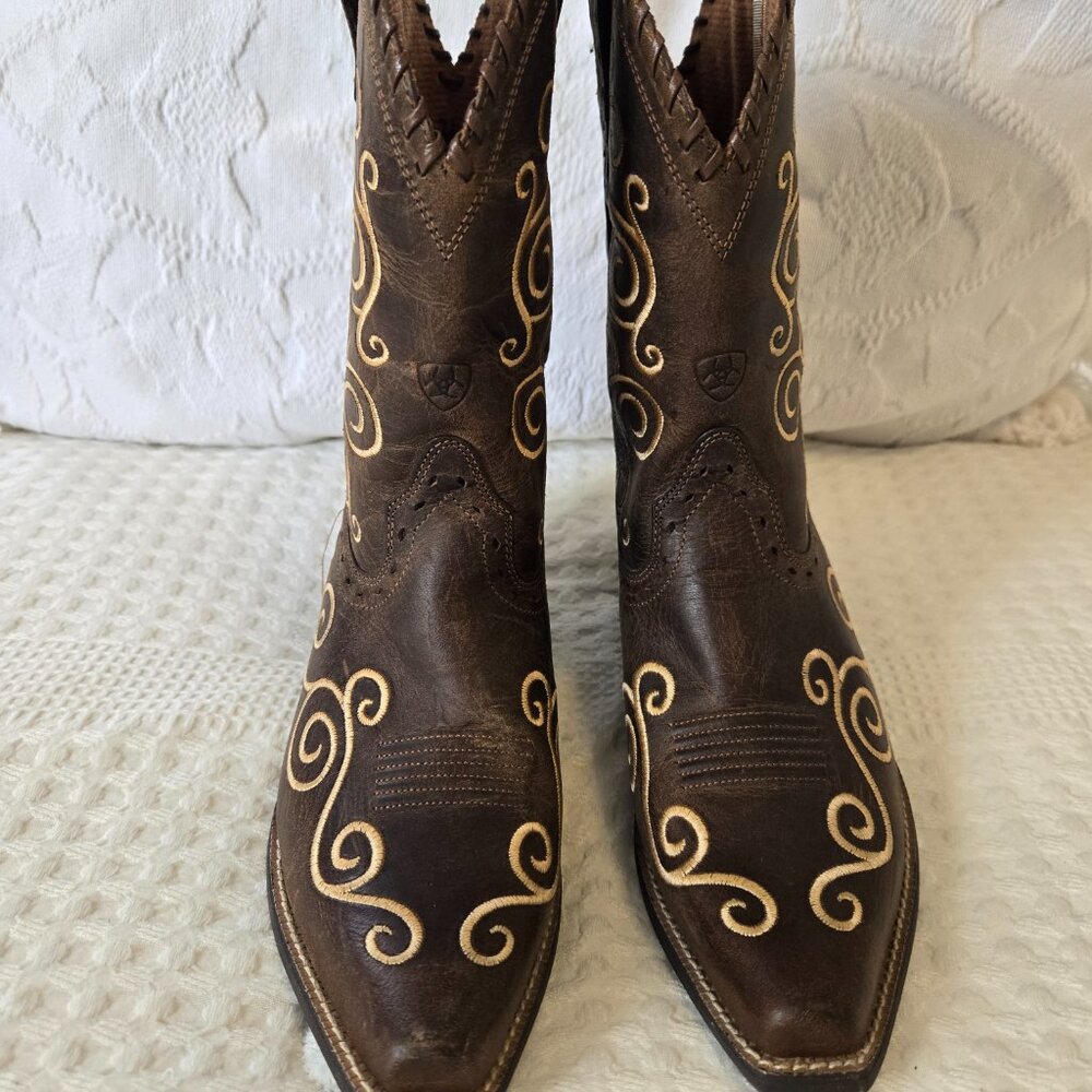 PRICE DROP**  Youth ARIAT 4LR BOOTS - Picture 3 of 7